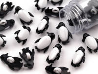 5 Pinguinknöpfe