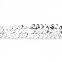 Elastisches Paillettenband 3 cm