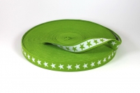 Elastischer Jacquardgummi Sterne 2 cm