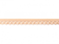 Elastischer Wäschegummi mit  Blumen