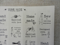 Label aus Papier / Sticker Vintage
