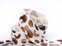 Velourband mit Animalprint
