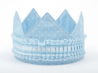Faltenband mit Satin, Spitze, Glitzer