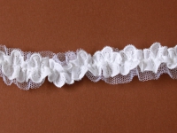 Elastische Spitze mit Tüll