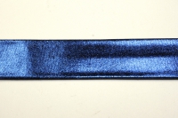 Vorgefalztes Stretch Schrägband metallic