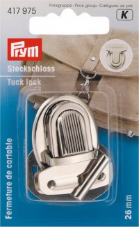 Steckschloss Silber